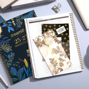 2025-2027 Monthly Planner - 2 Year Monthly Planner/Calendar 2025-2027, Academic Planner 2025-2027, Jul 2025 - Jun 2027, 11" x 9", 24 Months, Tabs, Back Pocket, Holidays, Twin-Wire Binding, Note Pages