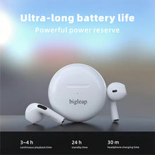 Load image into Gallery viewer, Bigleap Wireless Earbuds, Bluetooth Ear Buds Headphones with LED Charging Case, Lightweight in-Ear Earphones for iPhone Android Sports Workout
