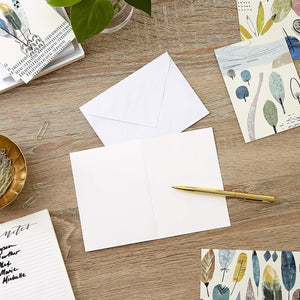 Dreamlify Blank Cards Assortment, Nature Prints (48 Cards with Envelopes)
