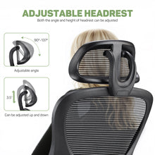 Load image into Gallery viewer, Casabay Ergonomic Office Chair, High-Back Mesh Desk Chairs with Flip-up Armrest Adjustable Headrests, Comfortable Lumbar Support, for Home, Work
