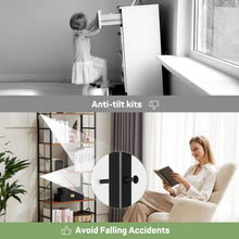 Load image into Gallery viewer, Casabay Book Shelf, 5-Tier Tall Bookcase with Steel Frame for Bedroom, Living Room, Kitchen or Home Office, Brown
