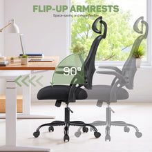 Load image into Gallery viewer, Casabay Ergonomic Office Chair, High-Back Mesh Desk Chairs with Flip-up Armrest Adjustable Headrests, Comfortable Lumbar Support, for Home, Work
