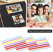 Load image into Gallery viewer, Dreamlify Scrapbook Photo Album, 50 Pages (10x10&quot;) DIY Leather Photo Album Self Adhesive Pages Heart Cover Scrapbook, Baby Scrapbook Album Wedding Guest Book, School Memory Book
