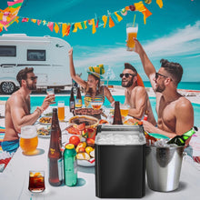 Load image into Gallery viewer, Casabay Portable Ice Maker, 9 Cubes in 6 Mins, 26 lbs/Day, Self-Cleaning, 2 Bullet Sizes, for Home &amp; Office
