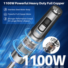 Load image into Gallery viewer, Casabay Immersion Blender - 15 Speed Hand Held 1100W 2-in-1 Stainless Steel with Full Copper Motor, Turbo Mode Hand Mixer, Blade with Anti-Scratch Coating
