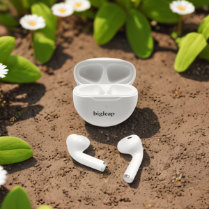 Bigleap Wireless Earbuds, Bluetooth Ear Buds Headphones with LED Charging Case, Lightweight in-Ear Earphones for iPhone Android Sports Workout