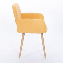 Load image into Gallery viewer, Casabay Dining Chair Mid-Century Side Chair with Upholstered Padded Seats &amp; Wooden Legs for Kitchen Living Dining Room
