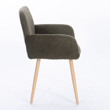 Load image into Gallery viewer, Casabay Dining Chair Mid-Century Side Chair with Upholstered Padded Seats &amp; Wooden Legs for Kitchen Living Dining Room (Green)
