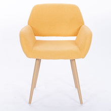 Load image into Gallery viewer, Casabay Dining Chair Mid-Century Side Chair with Upholstered Padded Seats &amp; Wooden Legs for Kitchen Living Dining Room
