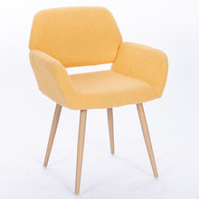 Load image into Gallery viewer, Casabay Dining Chair Mid-Century Side Chair with Upholstered Padded Seats &amp; Wooden Legs for Kitchen Living Dining Room
